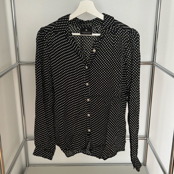 Scotch and Soda polka dot blouse in petite - Picture 1 of 2